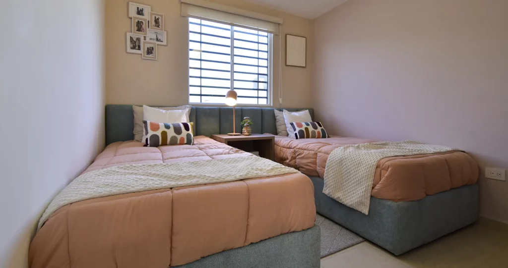 santa-maria-residencial-modelo-castilla-habitacion-secundaria-camas-individuales
